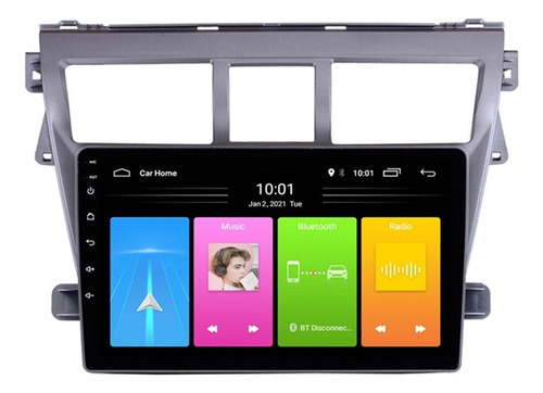 Estéreo Para Toyota Yaris 2008-2011 Android Carplay 2+32g