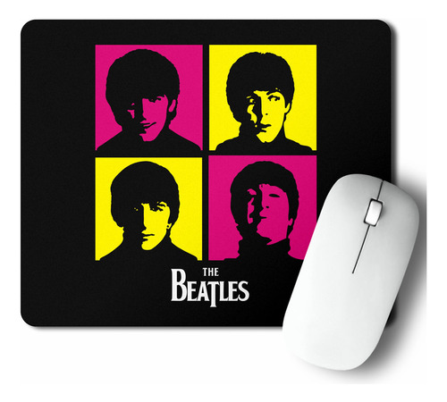 Mouse Pad The Beatles Pop Art (d0222 Boleto.store)