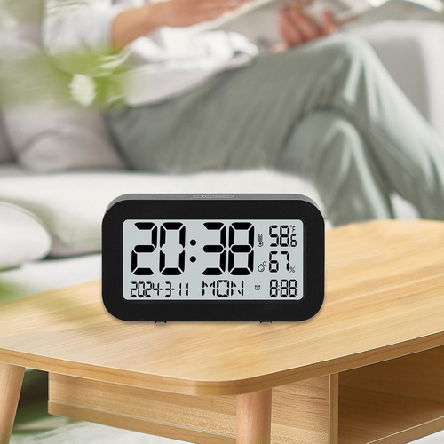 Reloj Despertador Reloj De Mesa Digital Función Luminosa,