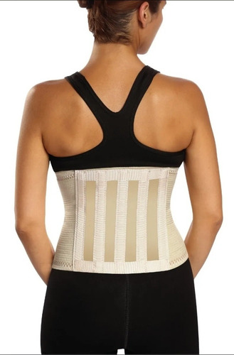 Imagen 1 de 5 de Faja Lumbar Liviana Dema 28 Cm Cintura Postura Talle 3