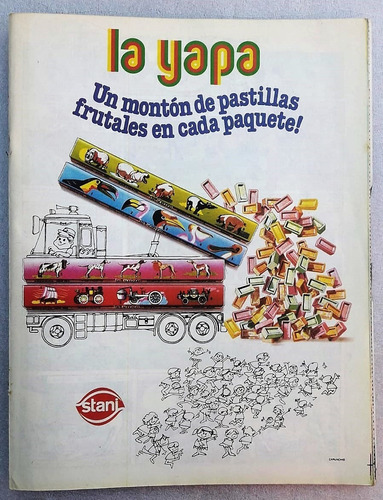 La Yapa Publicidad Antigua En Revista Anteojito Año 1987