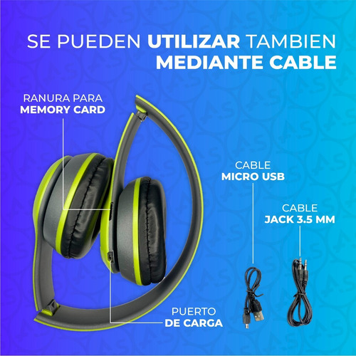 Imagen 4 de 10 de Auriculares Vincha Bluetooth Inalámbricos Retráctil Celu Pc