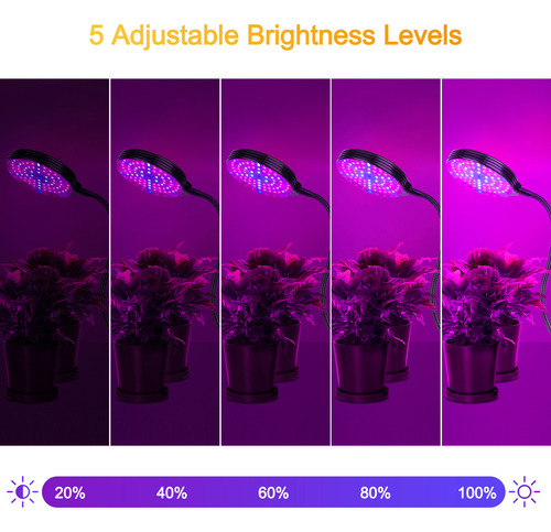 Luz Led De Cultivo Para Plantas De Interior, 15 W, Led Rojos