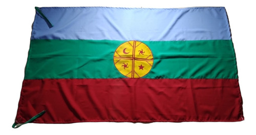 Bandera Mapuche, Buena Calidad Pueblos Originarios, Fabricam