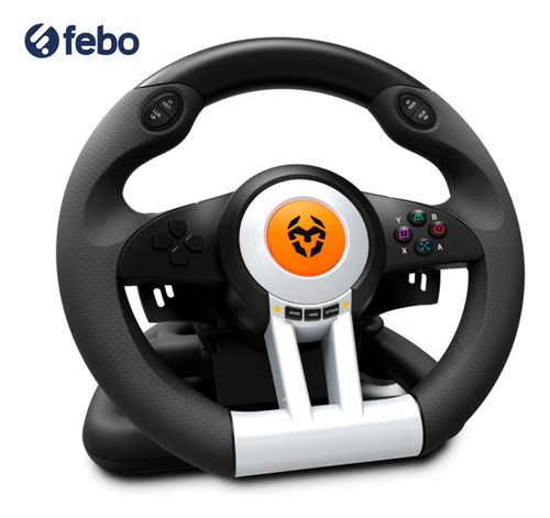 Juego De Volante Y Pedales Krom K-wheel Nxkromkwhl