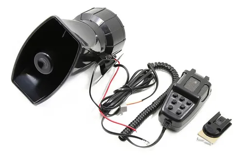 Tone Alarm 110db Alarma Tono Bocina 12v Coche Ambulancia Si