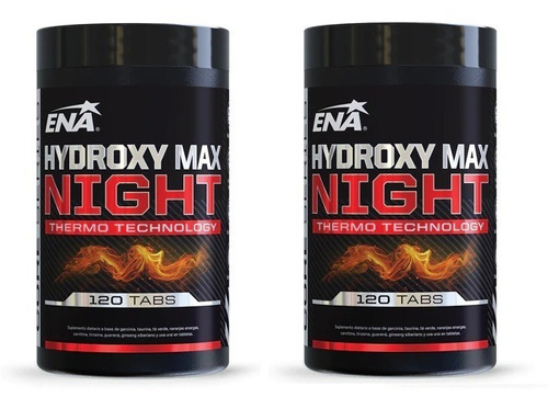 2 Hydroxy Max Ena 120 Quemador Grasas Sin Rebote + Dieta