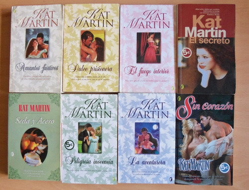 Lote Libros Kat Martin - Precio Por Unidad - Envíos