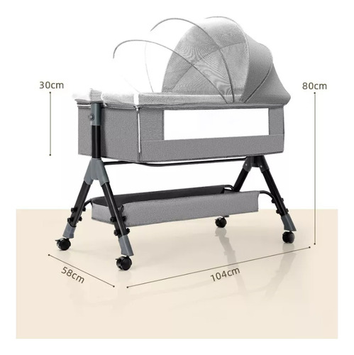 Cuna Colecho Corral Para Bebe Mosquitero Colchón Mudador
