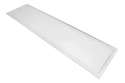 Plafon Embutido 30x120 Led 48w Rectangular Panel Fria/calida