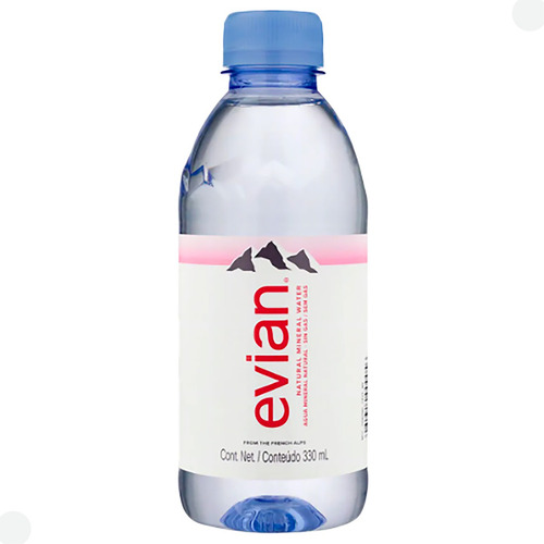 Água Mineral Natural Francesa Evian S/gás 330ml