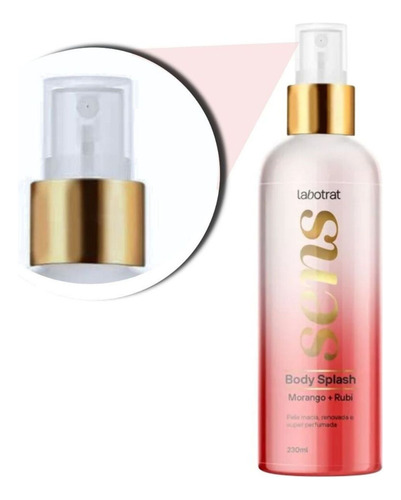 Body Splash Morango & Rubi Sens Labotrat - 230ml