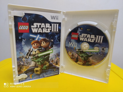 Imagen 3 de 3 de Juego De Nintendo Wii.lego Star Ward 3 La Guerra De Clones.