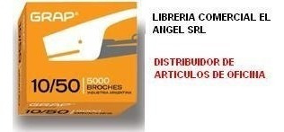 10 Cajas Broche Grap Para Abrochadora 10/50 Similar Mit 5000