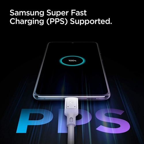 Imagem 5 de 6 de Carregador Spigen Powerarc 45w Gan + Cabo Usb-c