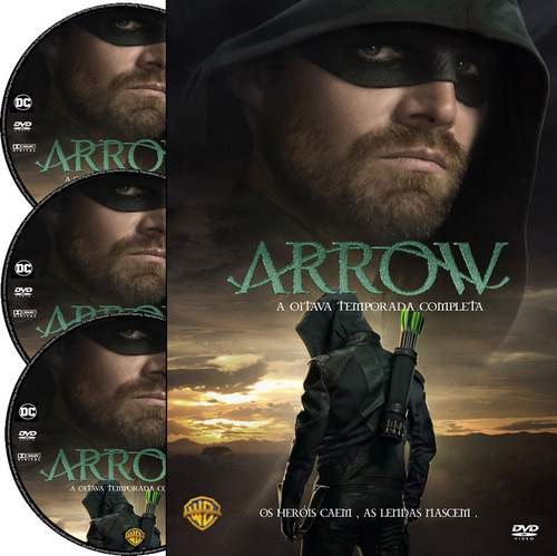 Dvd - Série Arrow Oitava Final Temporada Completa Box