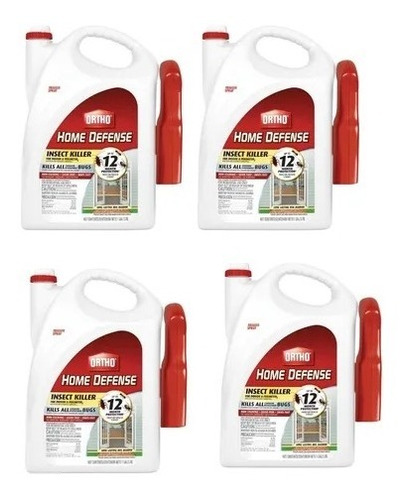 Ortho Home Defense Insecticida Pack 4