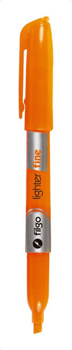 Resaltador Marcador Filgo Lighter Fine Naranja Fluo Neon