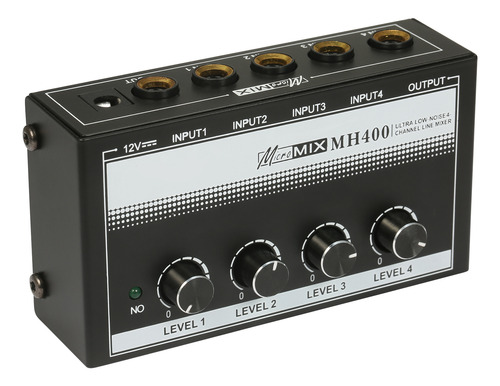 Mezclador Con Control De Volumen Ts De Guitarras Mh400 Para