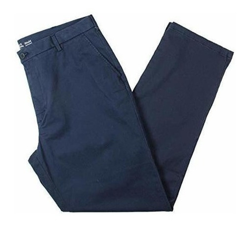 Pantalones Con Textil Tipo Chino De Ajuste Recto