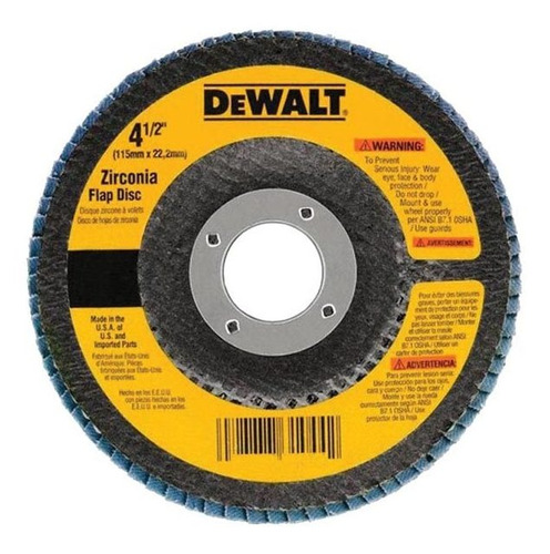 10 Disco Flap Dewalt 4.1/2 X120 -8310 - T-72226