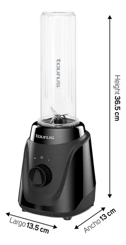 Licuadora Personal Blender 2go Libre De Bpa Color Negro 557.07