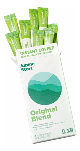 Alpine Start Caf Instantneo Premium, Mezcla Original De Tost