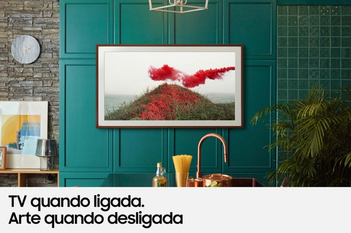 Imagem 4 de 10 de Smart Tv 43'' Qled 4k The Frame 43ls03a Modo Arte Samsung