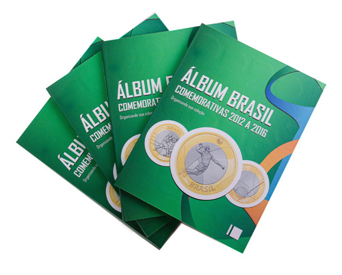 2 Álbuns De Moedas De 1 Real Olimpíadas Rio 2016 Oferta