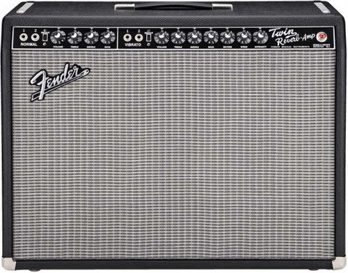 Fender Twin Reverb 65' Custom Amplificador 85 W 2 X 12' Color Negro/Plata