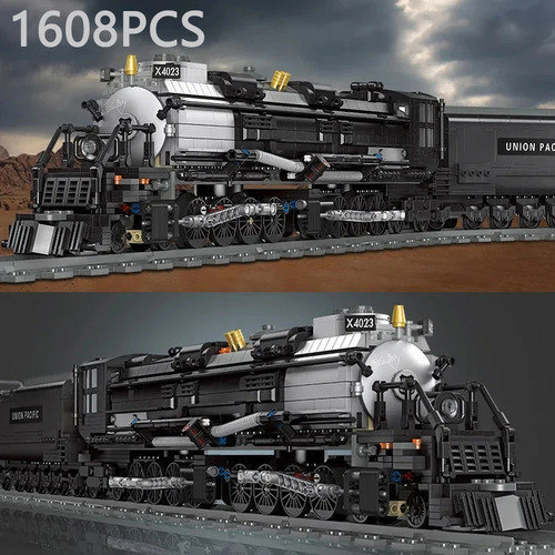 Set De Bloques De Construcción Big Boy Train De Union Pacifi