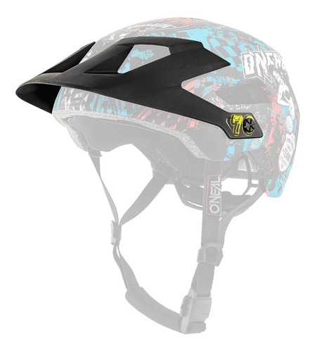 Visera Bici O´neal P/ Casco Defender 2.0 Mtb Stake Roller Cu