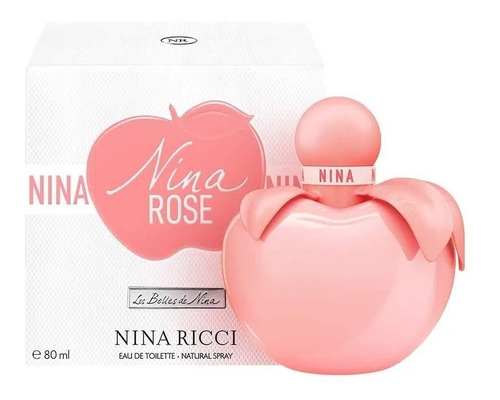 Edt Nina Ricci Nina Rose X 80 Ml