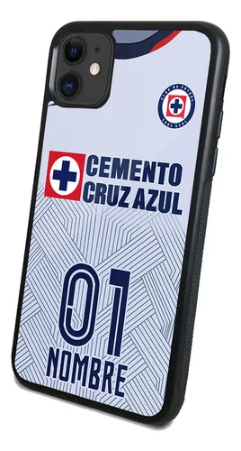 comprar Funda Tipo Jersey Cruz Azul Visitante 2023-24 Linea iPhone