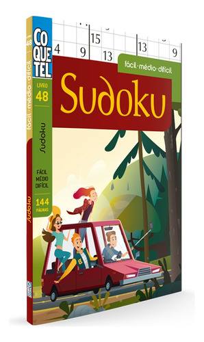Livro Coquetel Sudoku FC/MD/DF Ed 48, de Coquetel, Equipe. Editora Nova Fronteira Participações S/A, capa mole em português, 2021