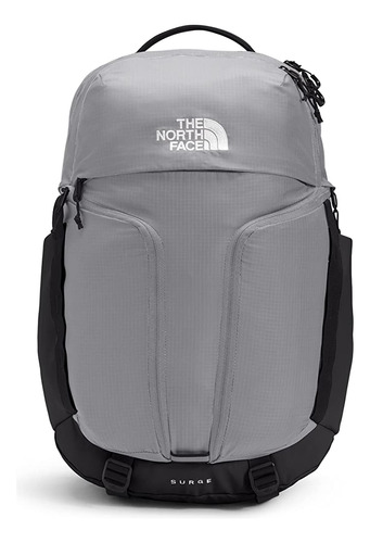 The North Face Mochila Para Portátil Surge Commuter, Gris Fu