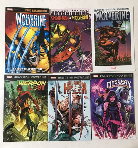 Oferta! Pack Comics En Inglés Marvel - Wolverine