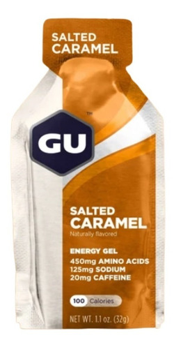 Imagen 1 de 2 de Geles Energéticos Gu Original Sabor Salted Caramel