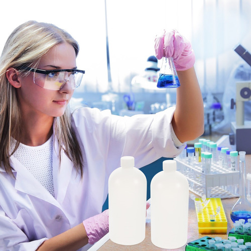 Botellas De Muestra, Botella De Reactivo De Laboratorio, Líq