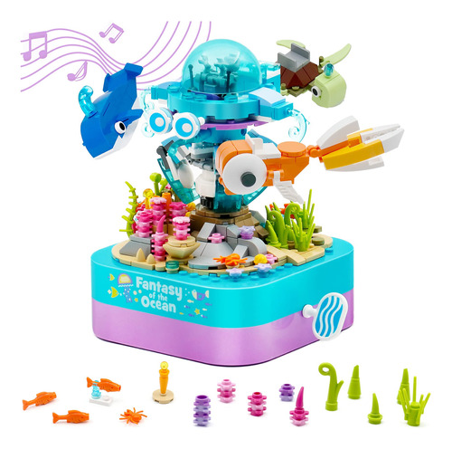 Prebox Music Box Building Toys For Girls And Boys 8 9 10 11