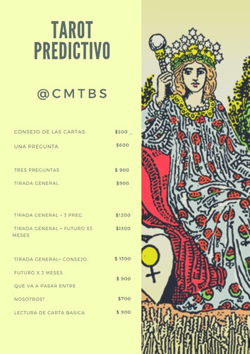 Imagen 1 de 1 de Tarot Predictivo