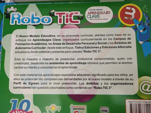 Libro Robo- Tic Preescolar