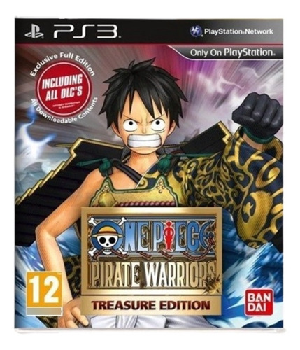 One Piece Pirate Warriors Treasure Edition - Fisico Ps3 Novo