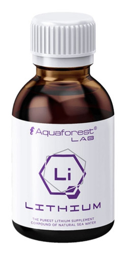 Lithium Aquaforest Lab 200ml Litio Acuario Marino Reef