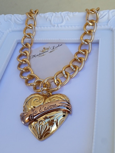 Imagem 6 de 10 de Conjunto Colar E Pulseira Pingente Estrela Coração Corrente