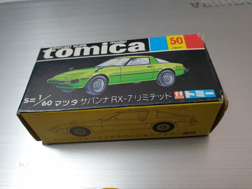 Auto En Miniatura Tomica,Mazda Rx-7 Escala 1/60