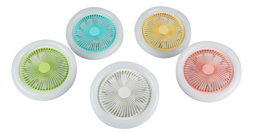 Foco Lampara Led Ventilador Multifunción De Techo 36wcontrol