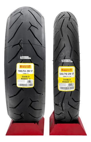 Amazon.com: Pirelli DIABLO ROSSO II Street Sport Motorcycle