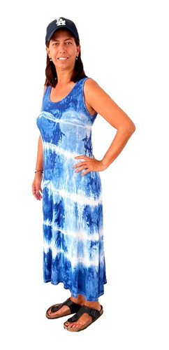 Vestido Batik Largo Verde