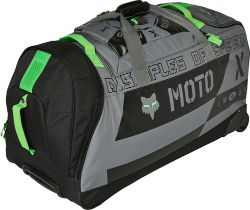 Bolso Motocross Fox - Nobyl Shuttle Roller #28163 Color Gris Oscuro